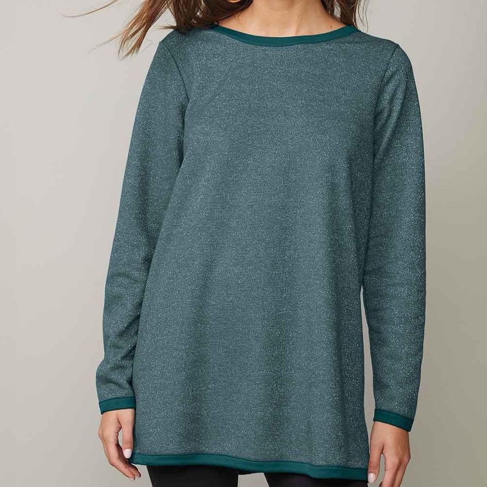 Studio 1886 Tie Back Glitter Top